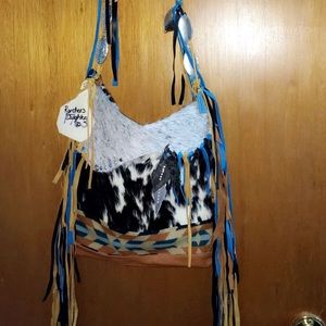 100% Cowhide Cross Body